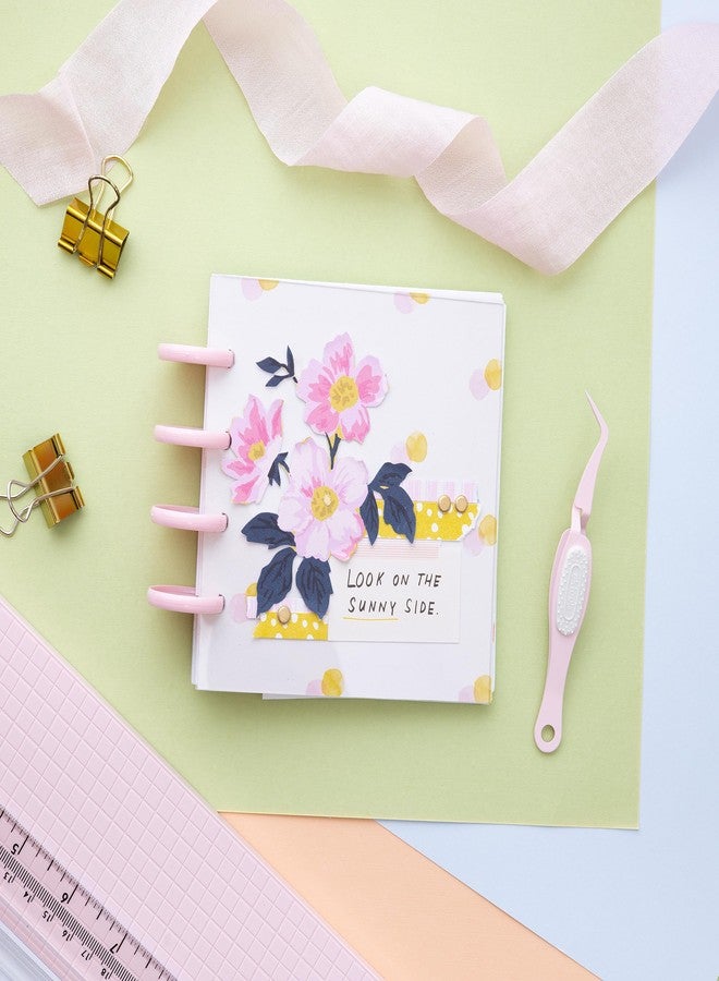 EK Tools Pink Crafting Tweezers, Precision Tip with Protective Cover, Essential Craft Supplies for Projects and Jewelry Making - Image 5